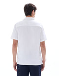 Optical White Short Sleeves Shirt - Celio Lebanon
