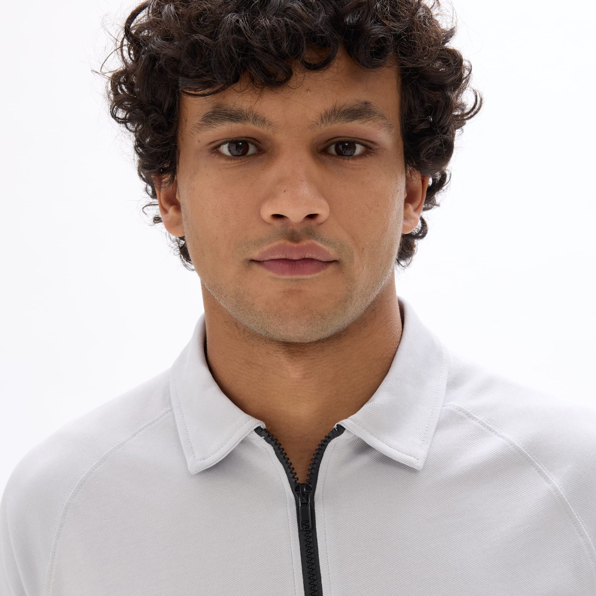 light grey Short sleeves Polo