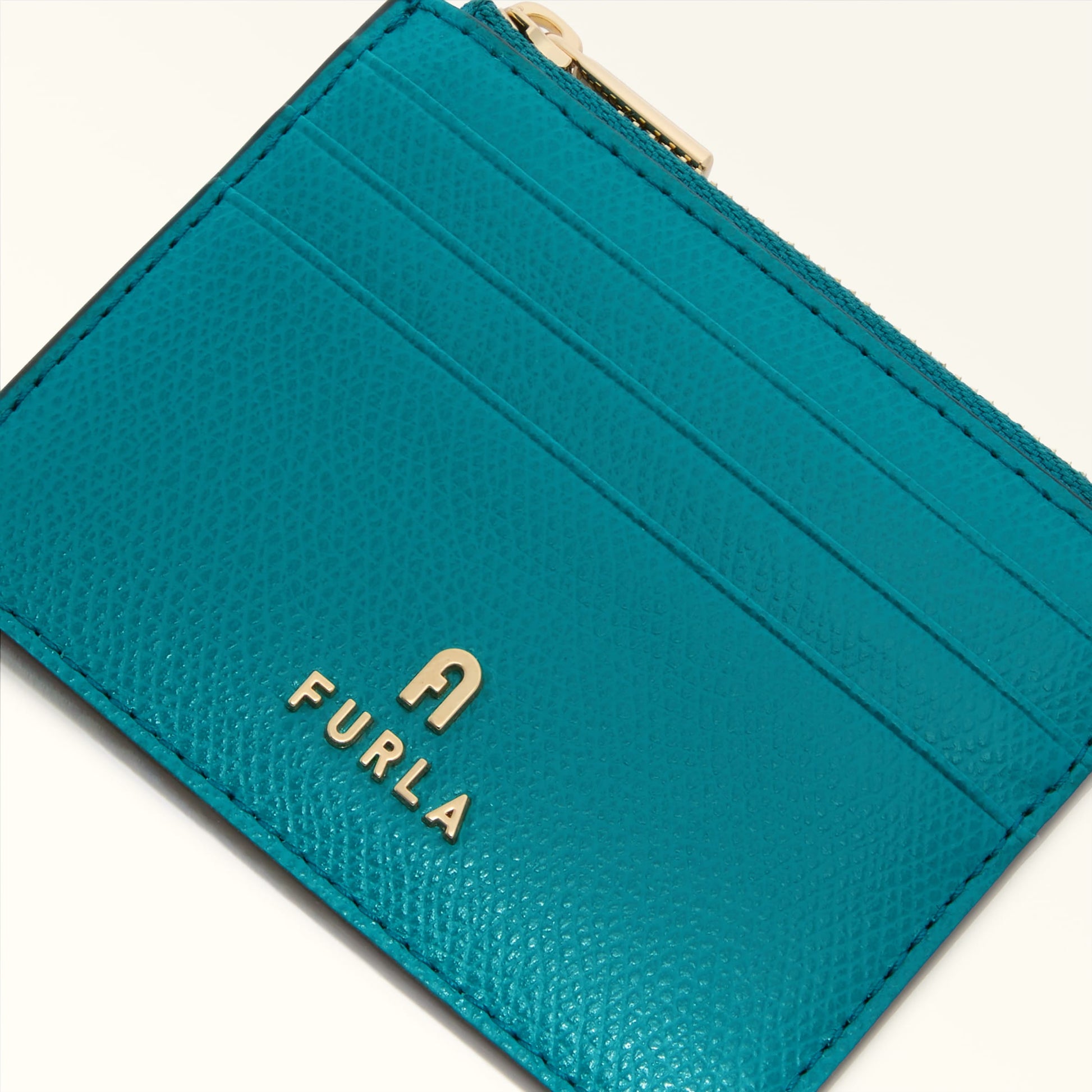 Furla Camelia S Card Case Small Goods In Leather