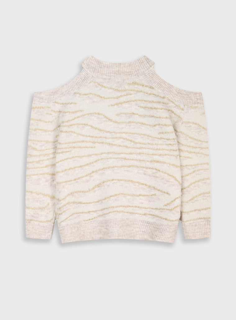 Children's Offwhite Blouse For Girl Energiers