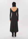 Roselene dress in khaki by Tara Jarmon
