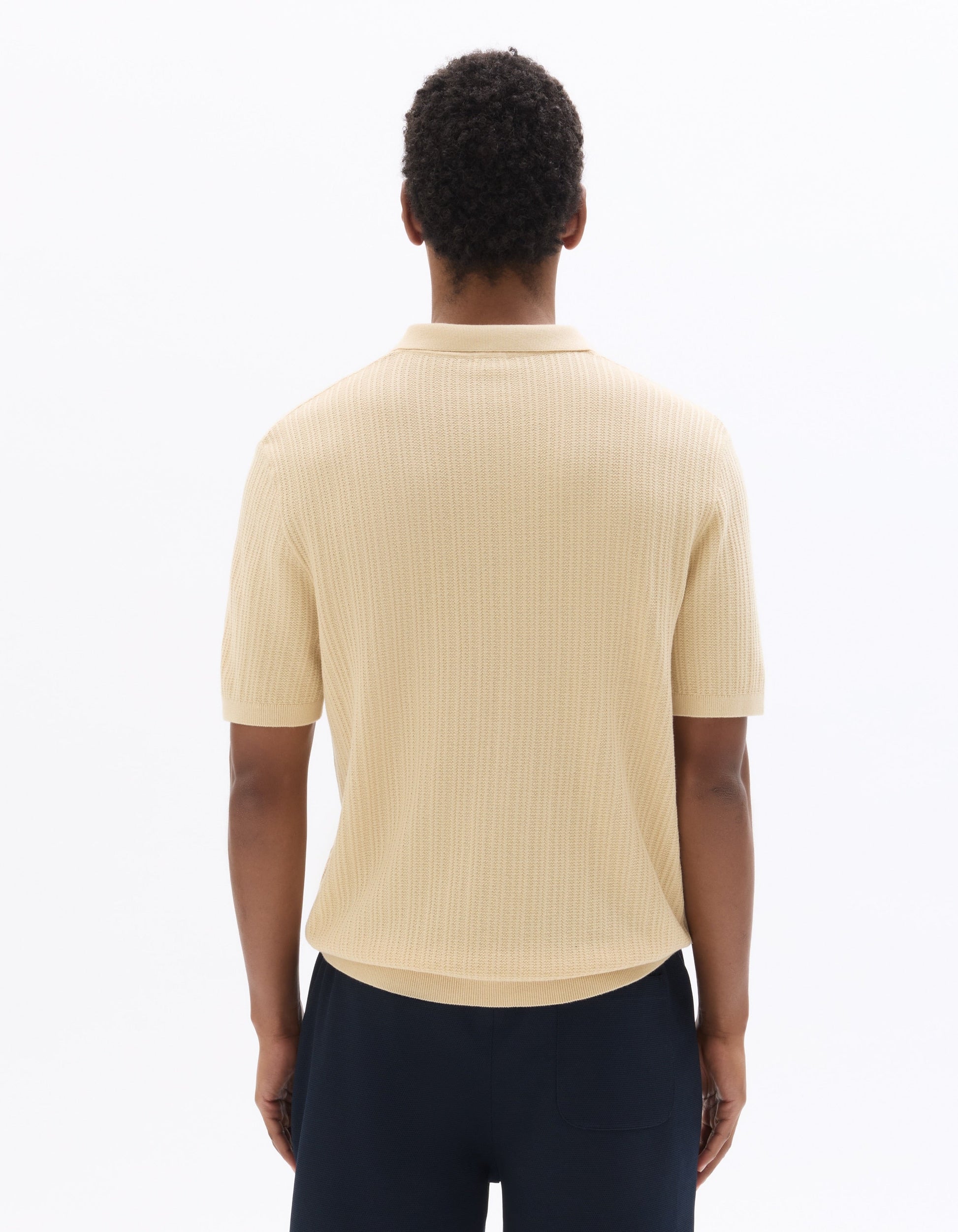 Regular Fit 100% Cotton pique Knit Polo Celio