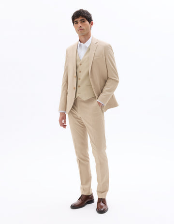 Men's Slim Fit Stretch Suit Pants