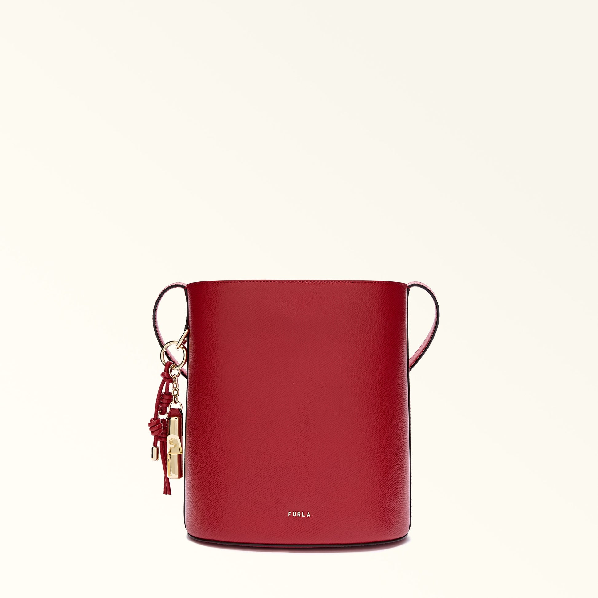 Furla Roxie S Bucket  Bag In Leather