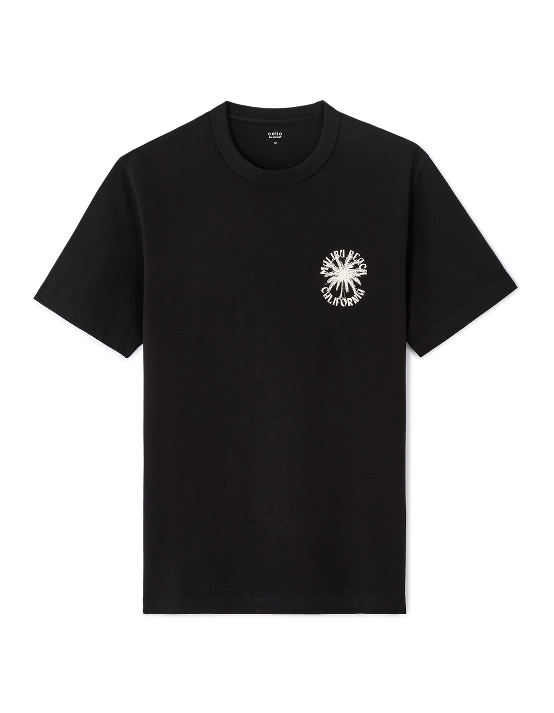 Black Short Sleeves Tshirt - Celio Lebanon