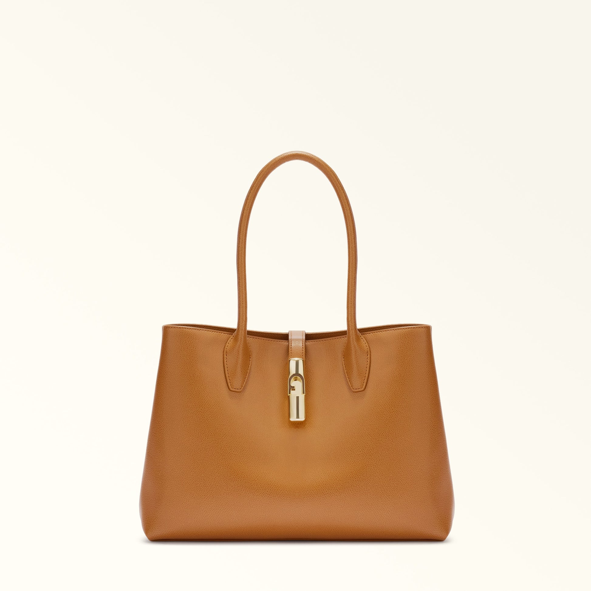 Furla Goccia M Tote Base 33 in Brown - Bags 