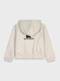 Children's Offwhite Cardigan For Girl