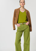 Tank Top Green cotton