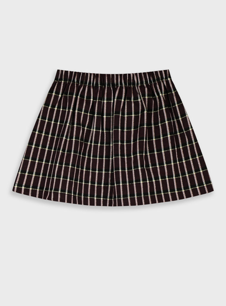 Girl Skirt - Burgundy
