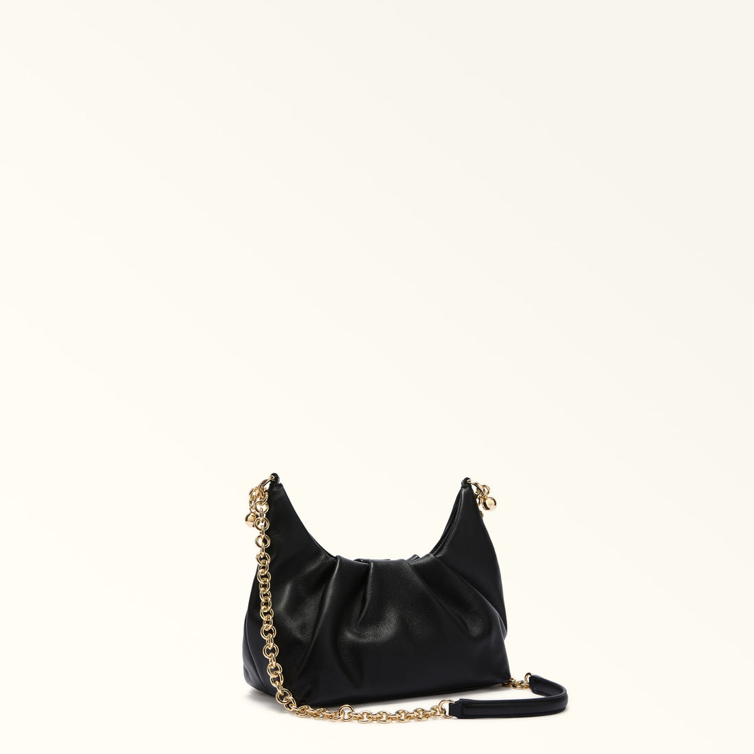 Furla Delia Mini Shoulder in Black - Bags 