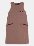 Ravel Burgundy Houndstooth Dress by Tara Jarmon Lebanon