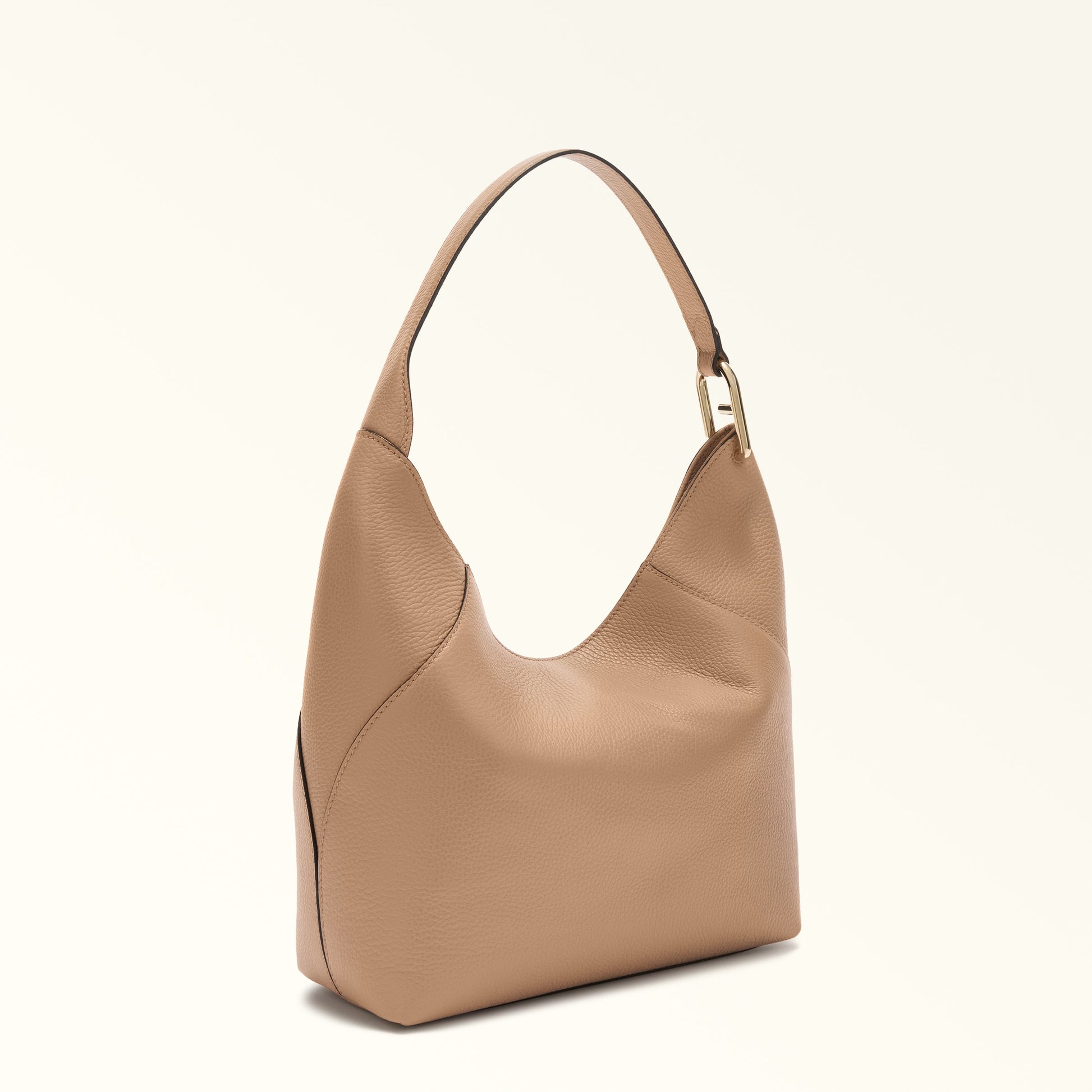 Furla Lara M Hobo Bag In Leather