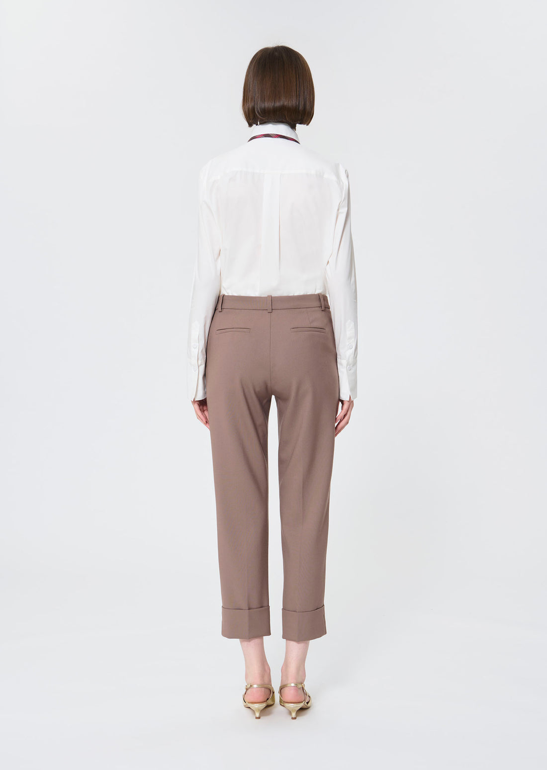 Philippa  taupe pants for women