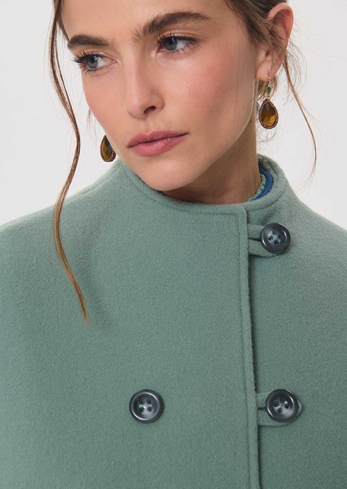 Maurice coat in green by Tara Jarmon