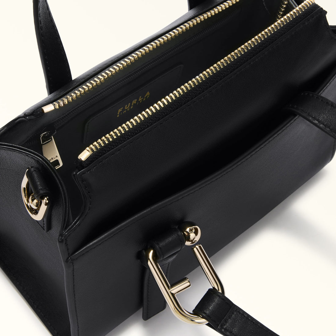 Boston Bag Fnu-Furla Nuvola Nero
