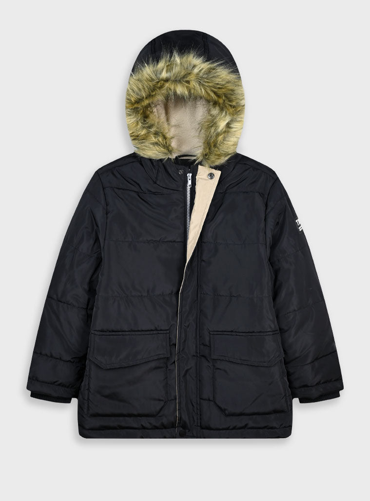 Children's Black Jacket For Boy