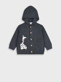 Children's Anthracite Cardigan For Boy
