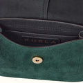 Furla Flow Mini Top Handle in Green - Bags 