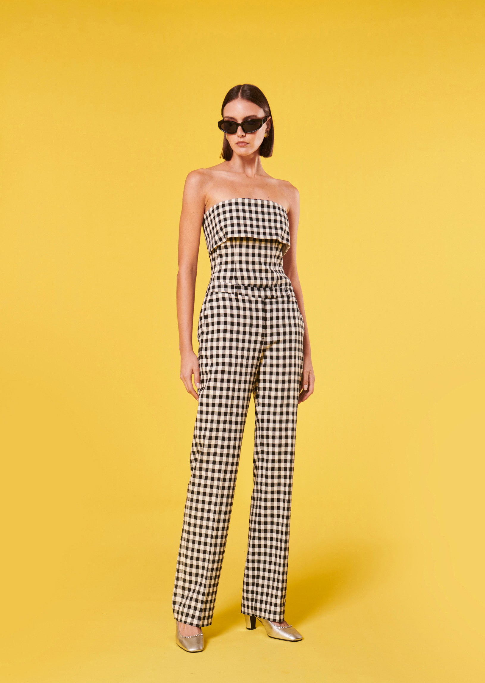 Peter black vichy pants by Tara Jarmon Lebanon