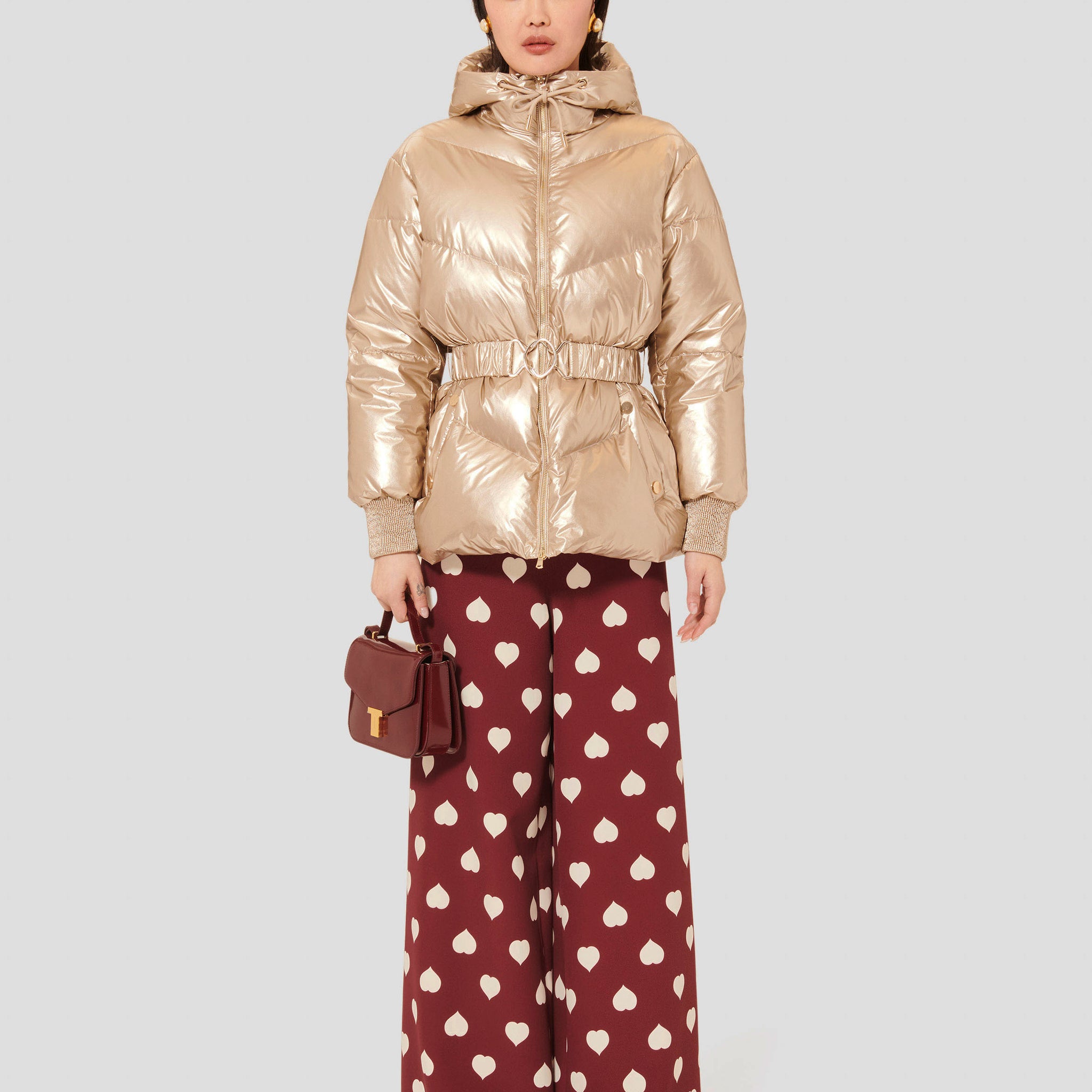 Dina golden down jacket by Tara Jarmon Lebanon