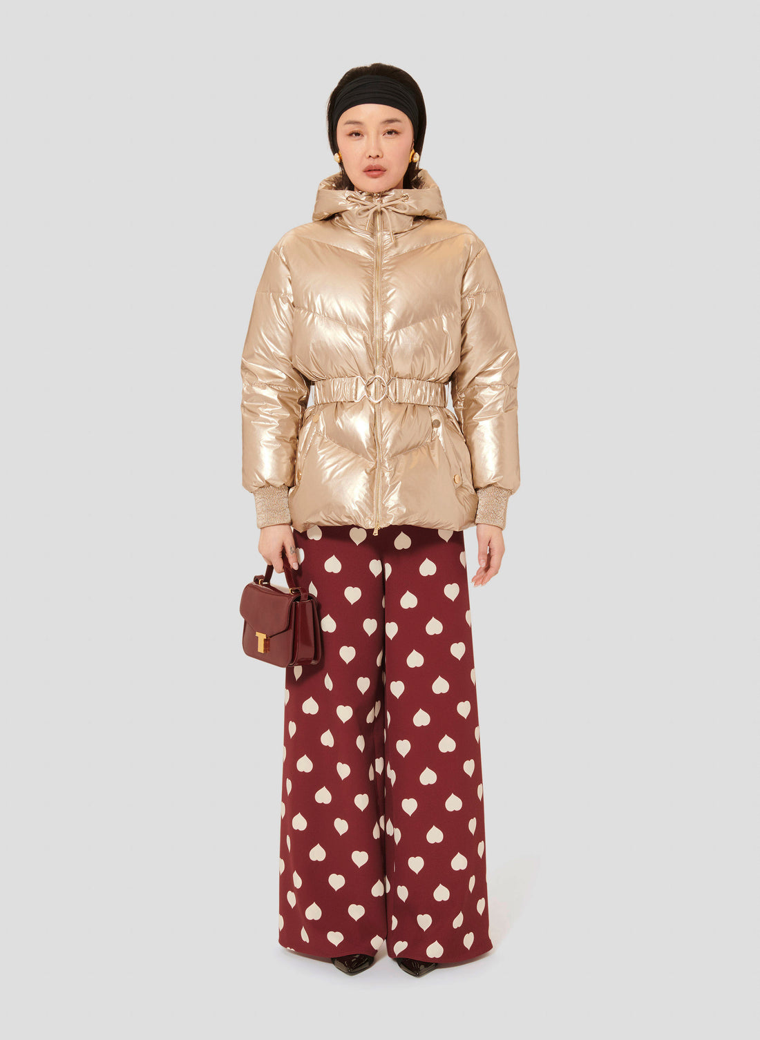 Dina golden down jacket by Tara Jarmon Lebanon