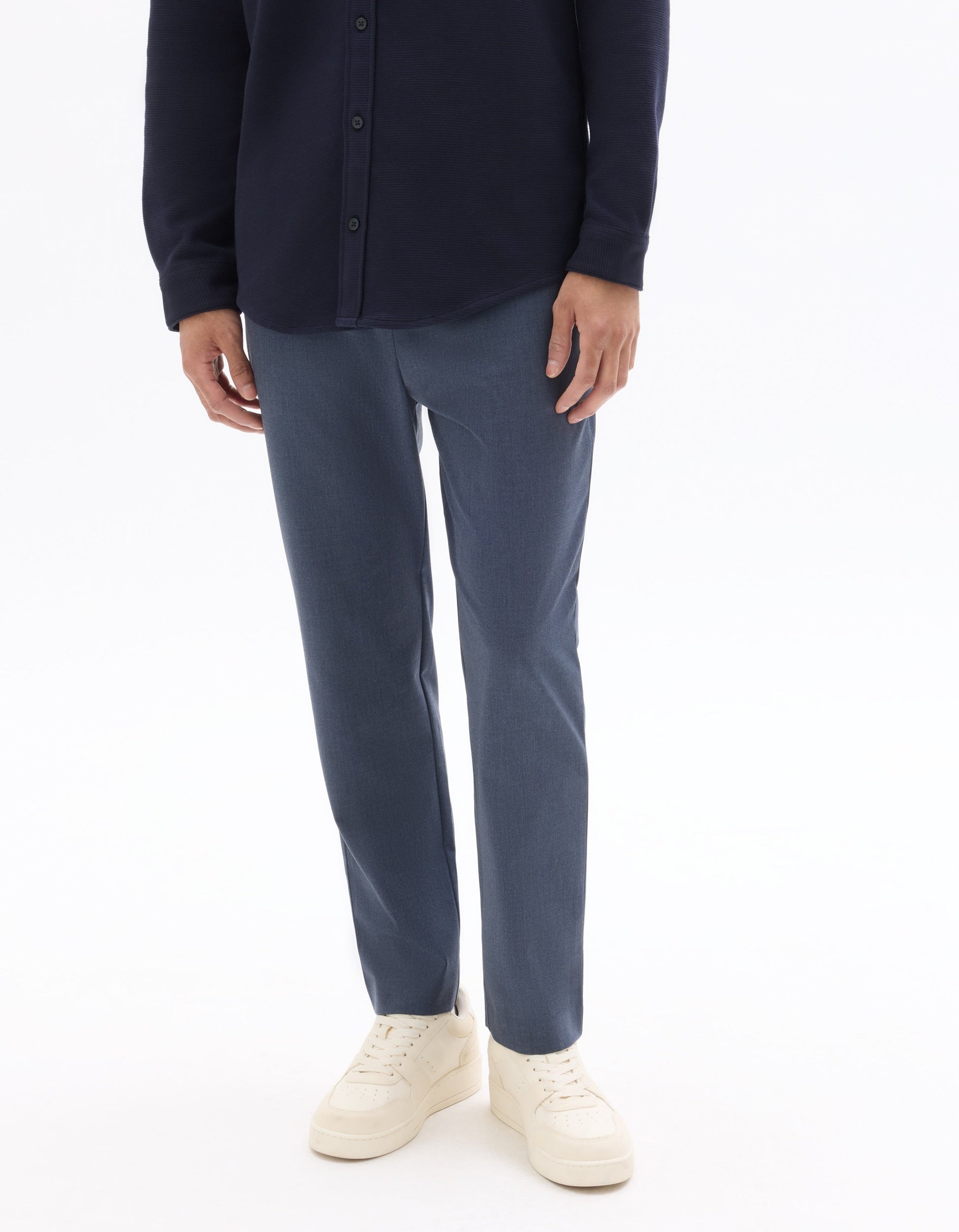 All-Day Slim Stretch 7/8 Length Pants Celio
