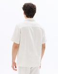 Regular Fit 100% Cotton Jacquard Short Sleeve Shirt Celio