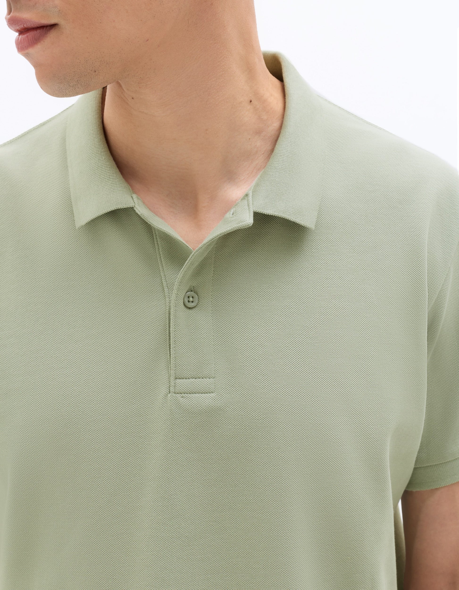Regular Fit pique Polo Shirt - 100% Cotton Celio