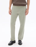 Straight Fit Stretch Cotton Chino Pants - Regular Length Celio