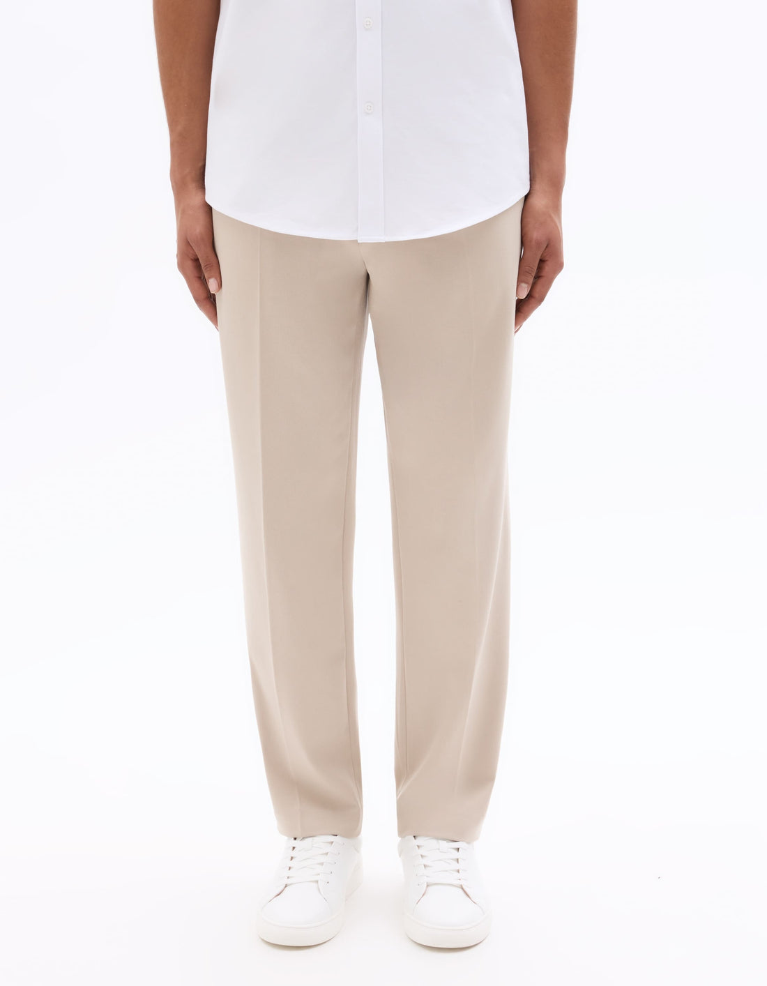 Celio 24H loose stretch pants - Beige