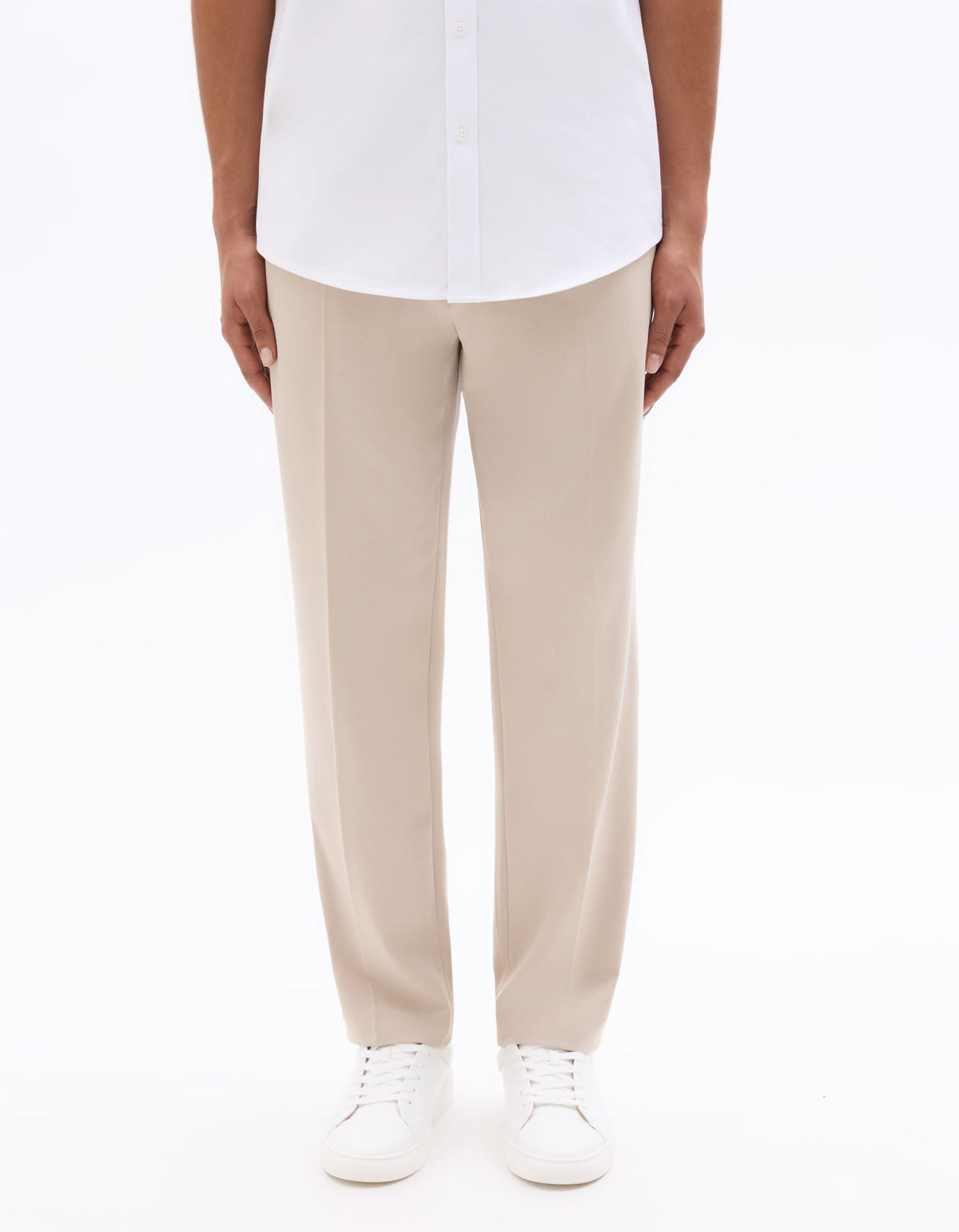 Celio 24H loose stretch pants - Beige