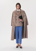 Marlo coat in hazel wool by Tara Jarmon