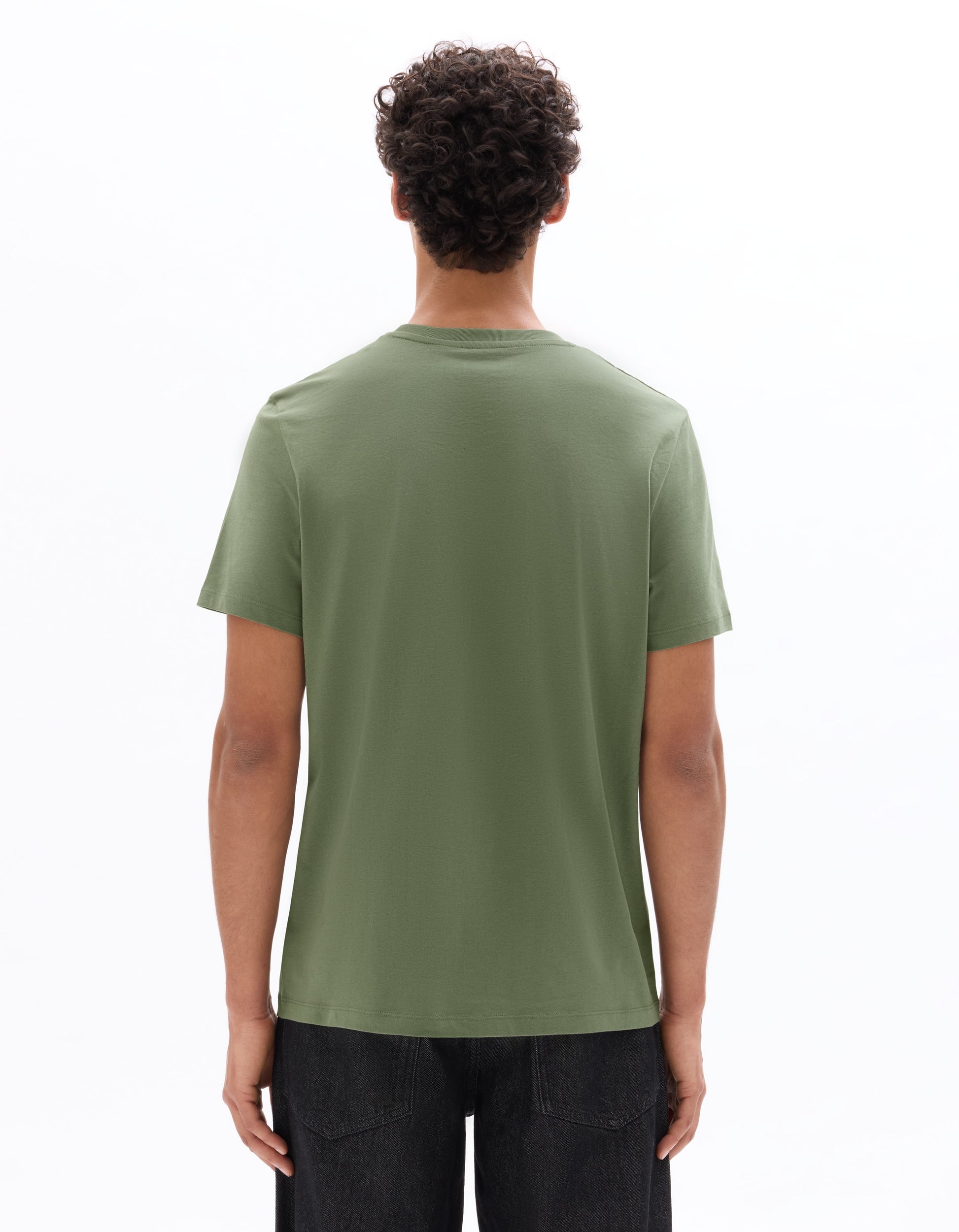 Green Mid Short sleeves TShirt for men