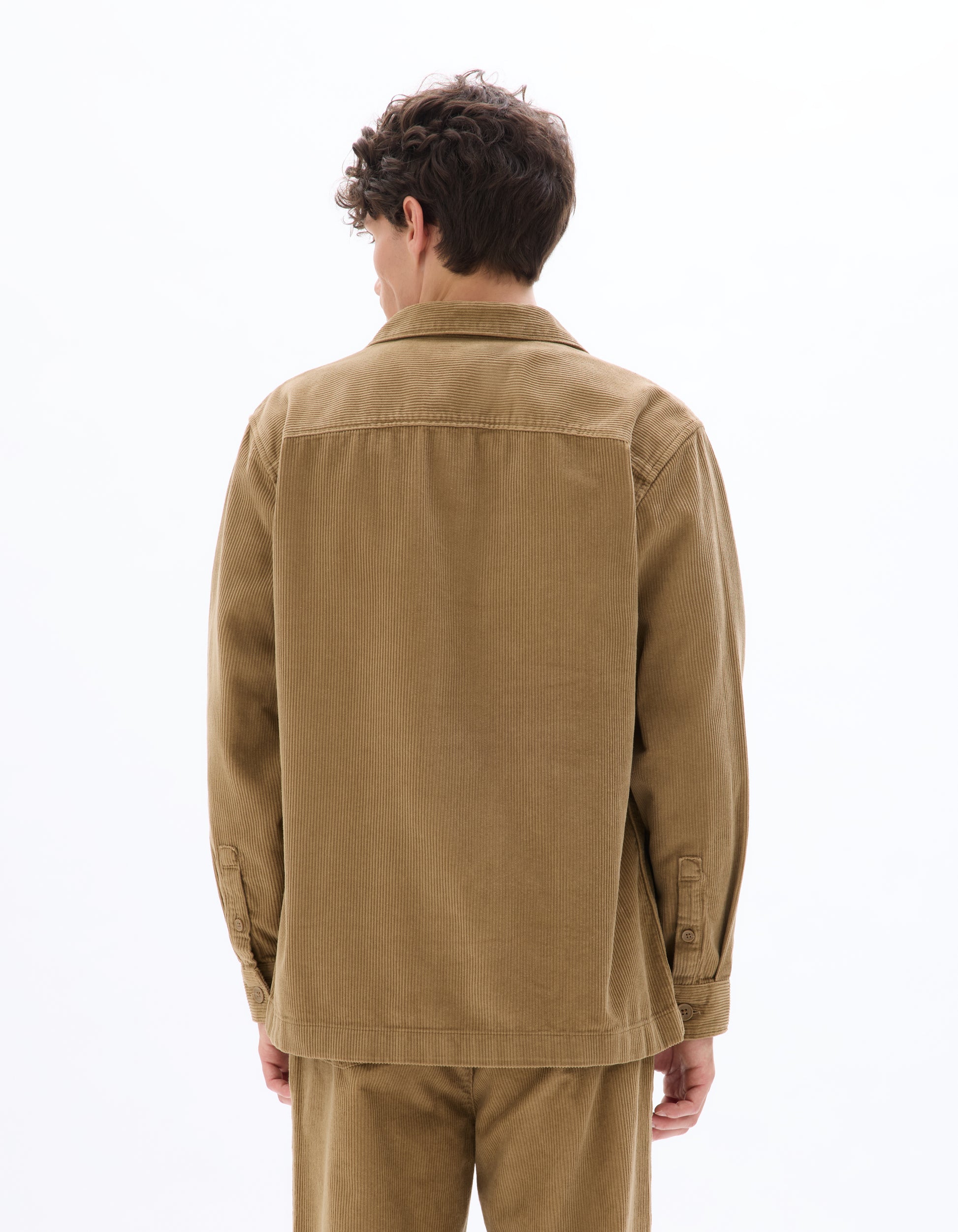 Camel Long Sleeves Shirt - Celio Lebanon