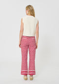 vest in ecru cotton