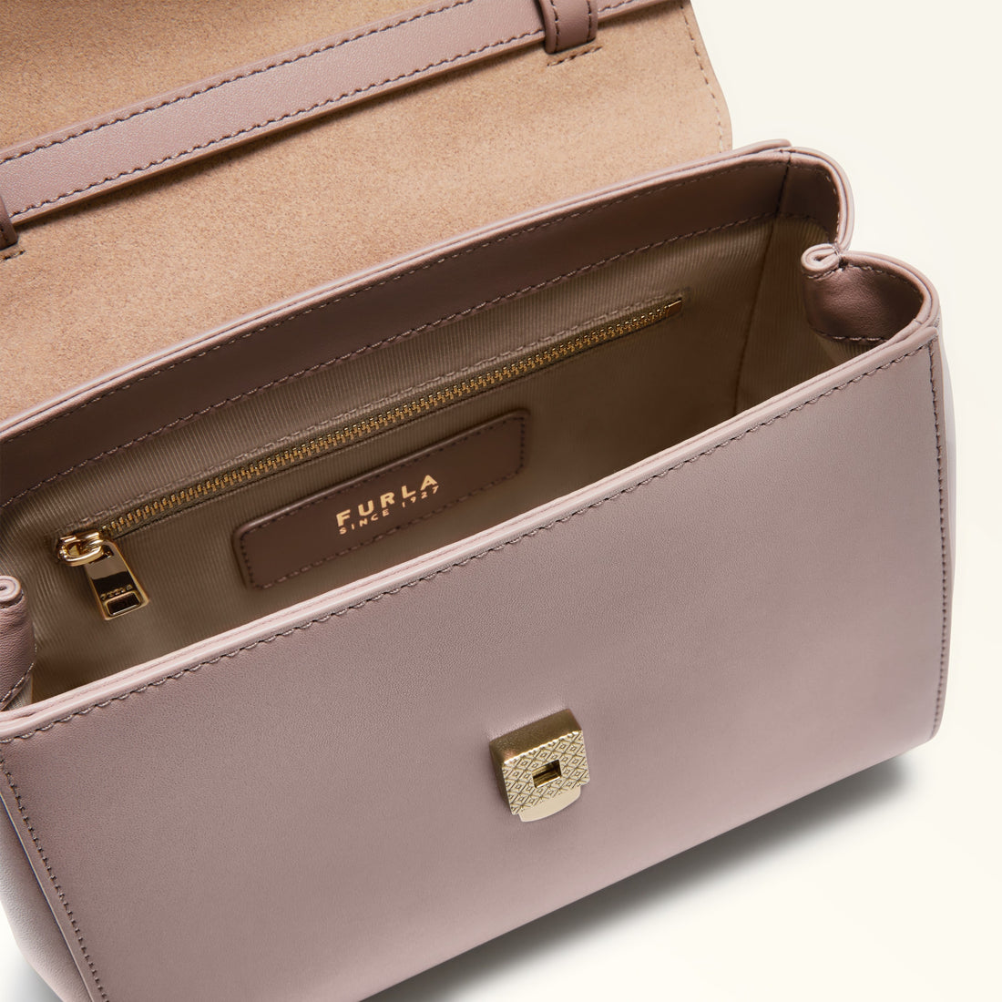 Top Handle Fvg-Furla Meridiana Mauve