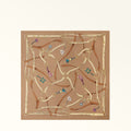 Furla Tortona Carre' 90X90 in Brown - Scarves 