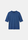 Paoline sweater in denim blue by Tara Jarmon