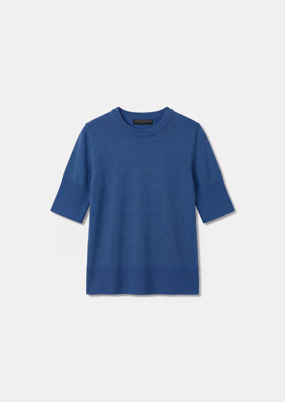 Paoline sweater in denim blue by Tara Jarmon