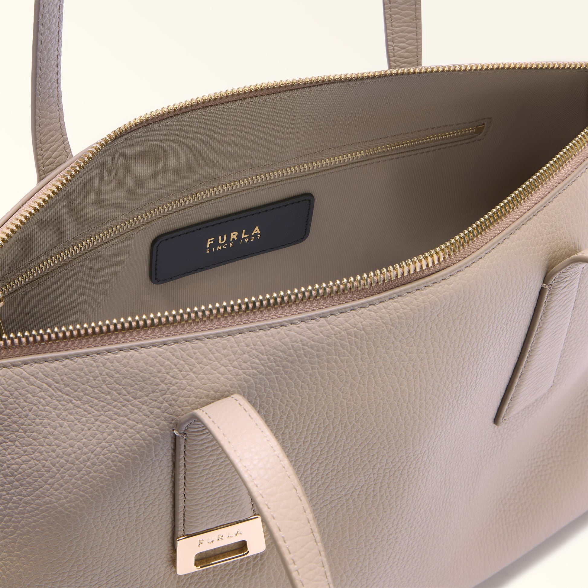 Furla Olivia M Tote in White - Bags 