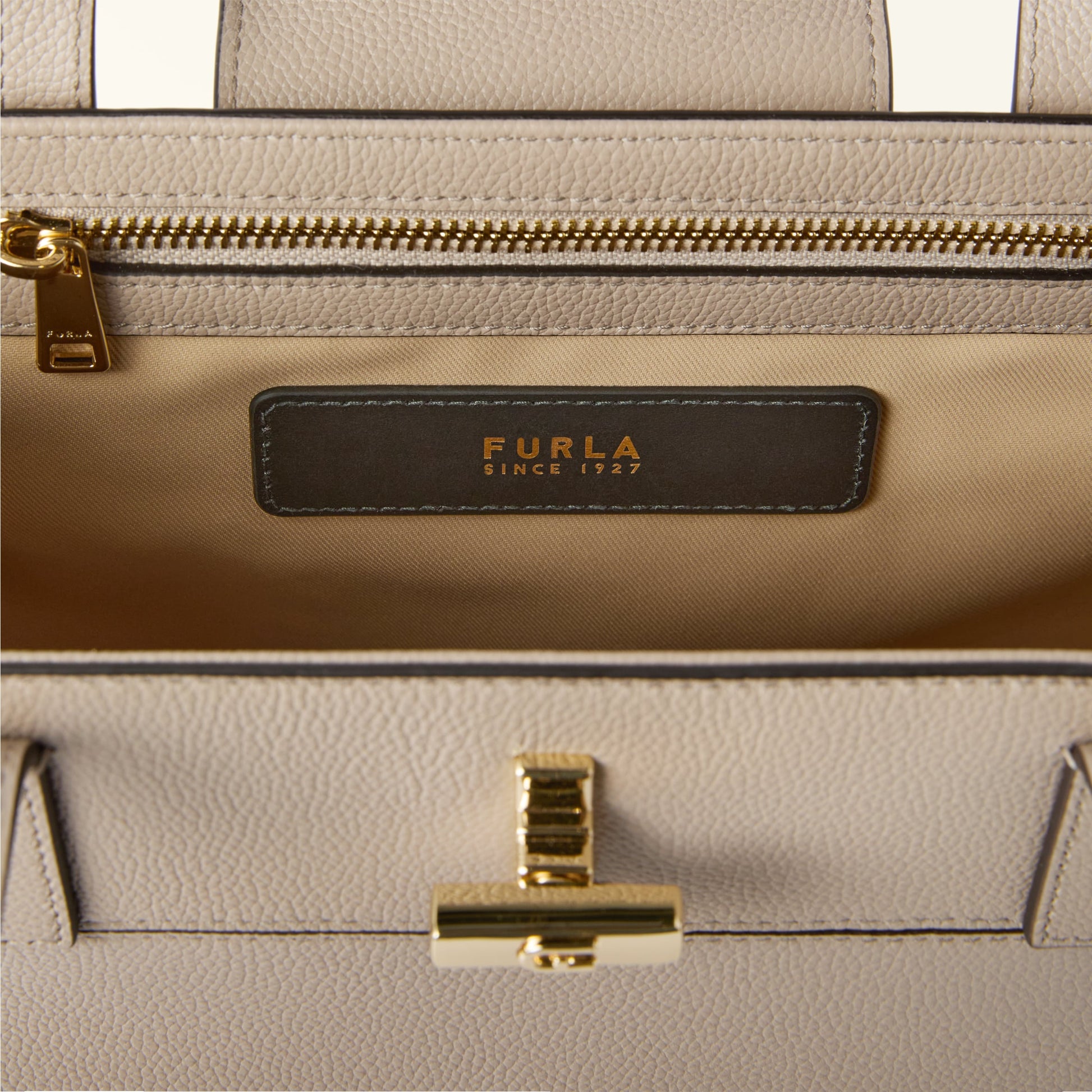 Furla Amelia M Tote in Grey - Bags 