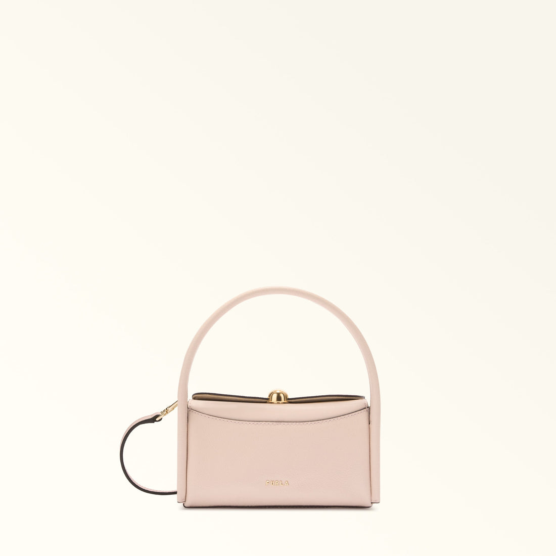 Furla Nicole L Boston  Bag In Leather