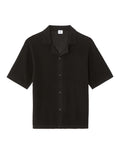Celio Cotton Short-Sleeved Polo - Black
