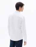 Celio Regular fit ribbed shirt - White