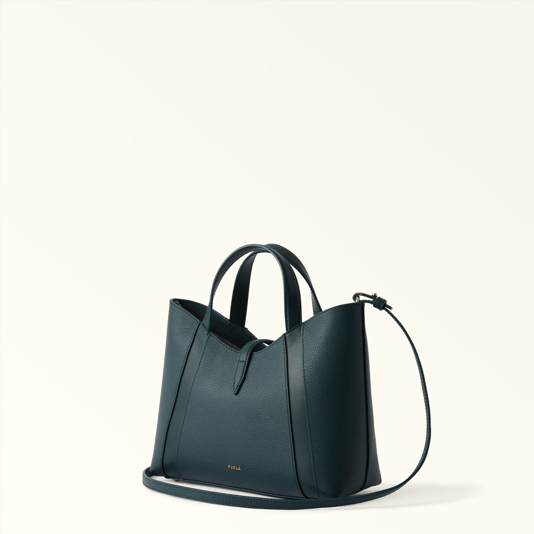 Furla Goccia S Tote in Green - Bags 