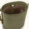 Furla Roxie S Bucket  Bag In Leather