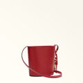 Furla Roxie M Bucket  Bag In Leather