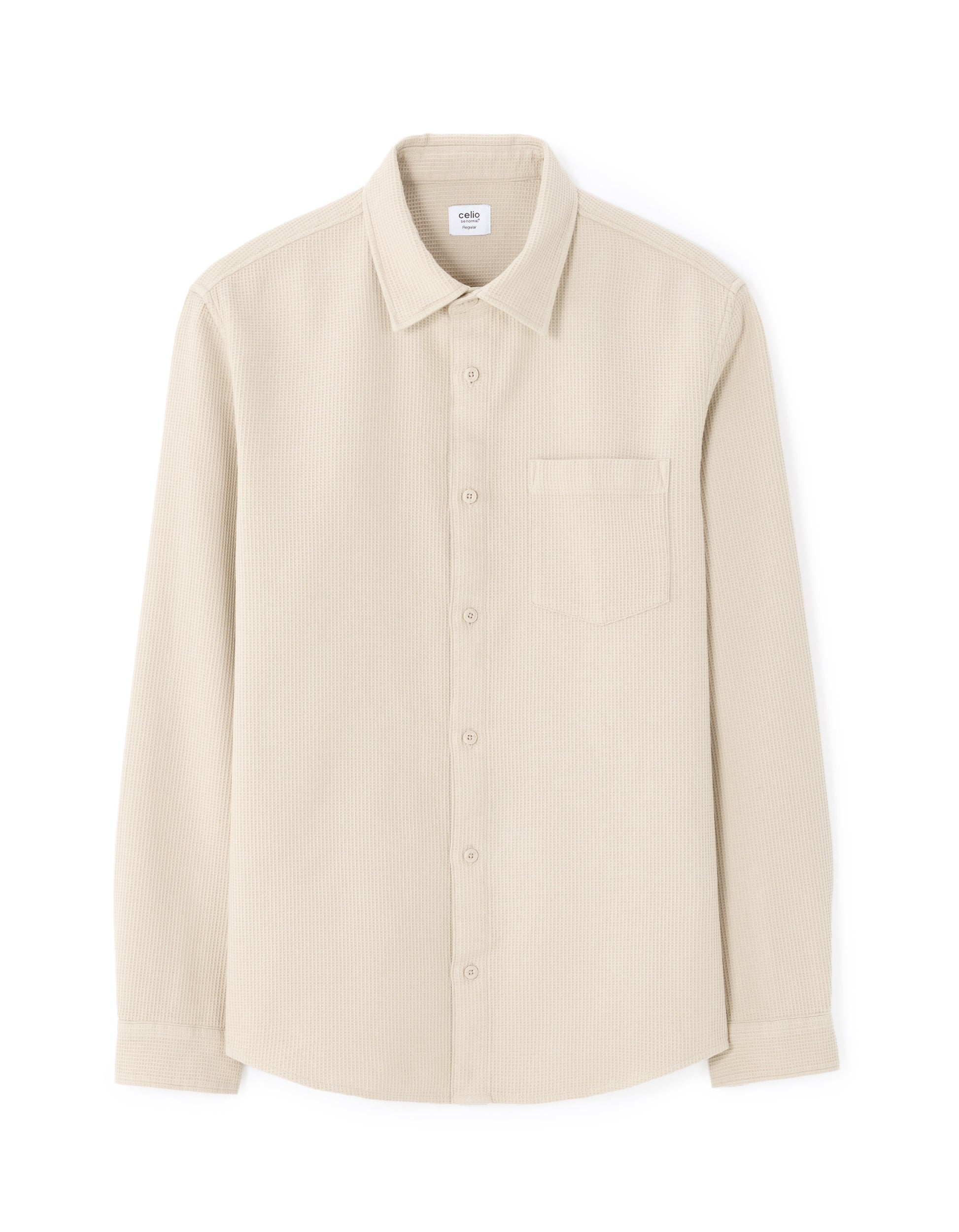 Grey Long Sleeves Shirt for Men