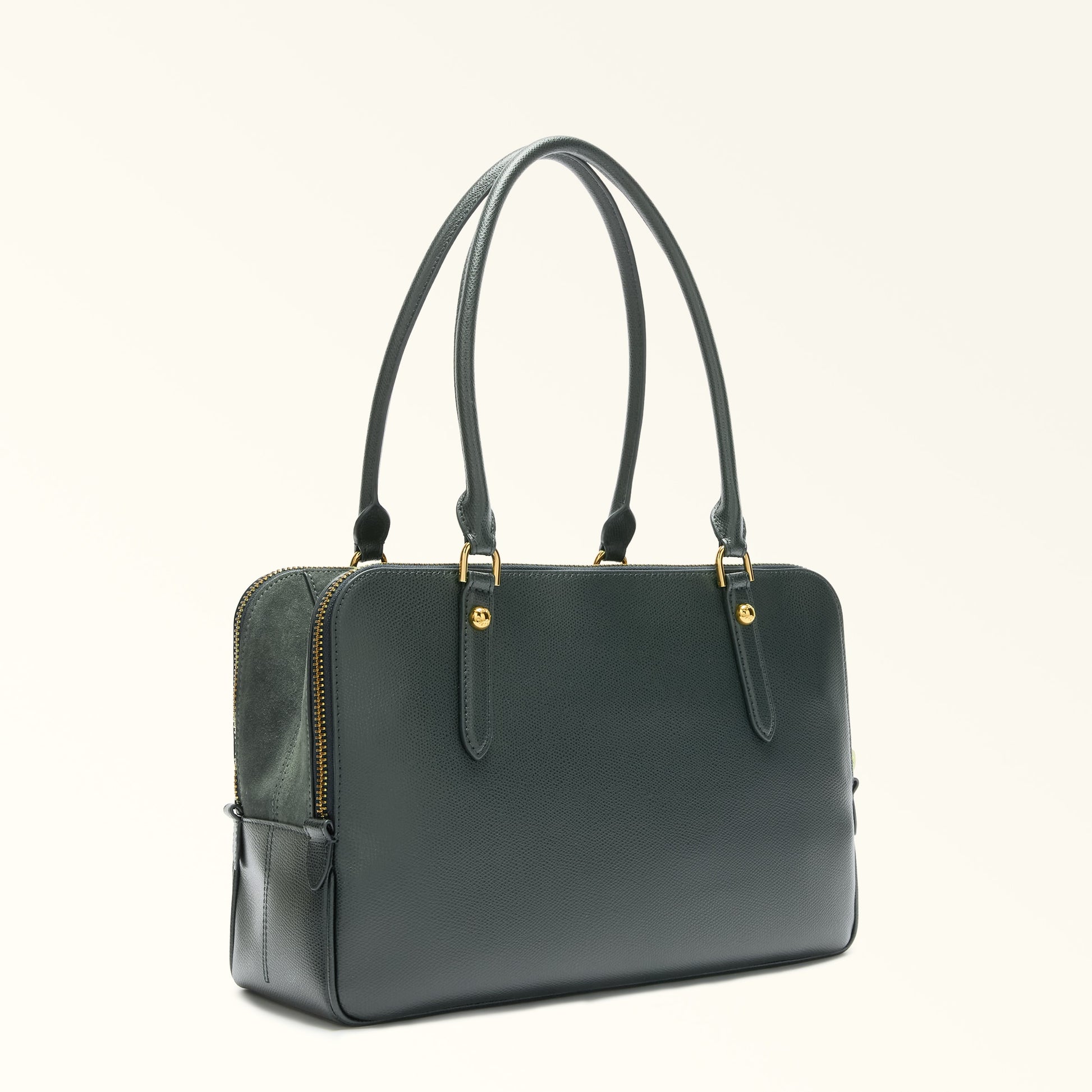 Furla Giulia L Boston  Bag In Leather