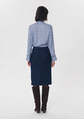 Jane skirt in navy by Tara Jarmon
